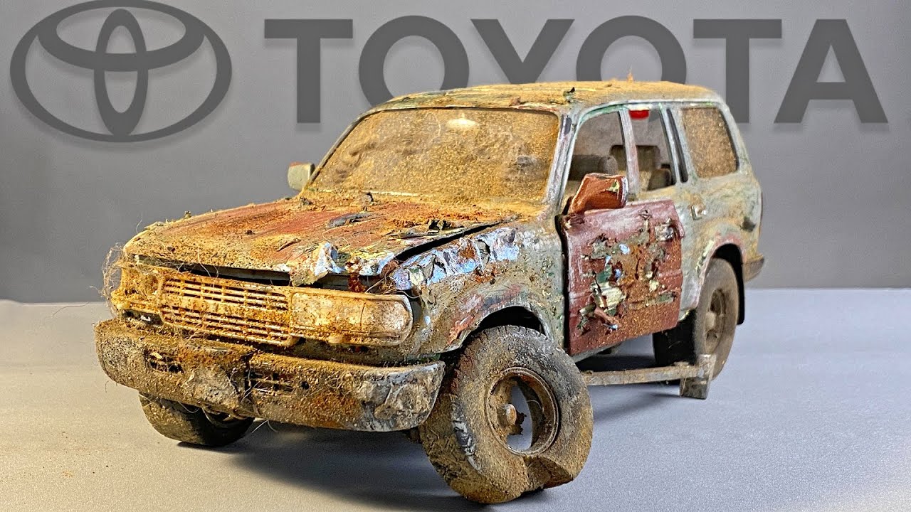 Restoration Toyota Land Cruiser w/ Custom Trailer