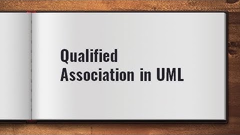 Qualified association in UML Class Diagram