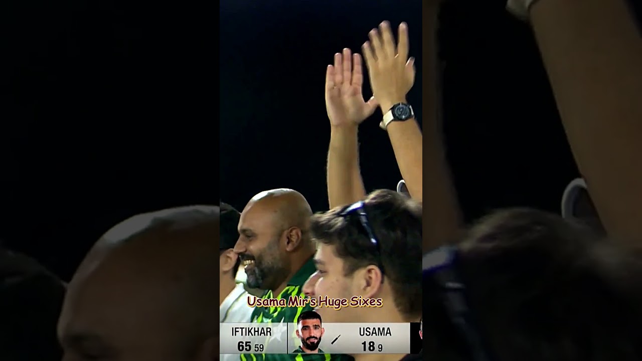 Usama Mir's Huge Sixes