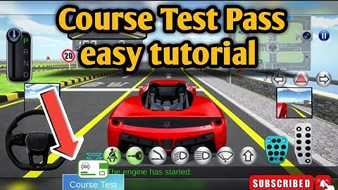 How to pass Course Test in 3d driving class in 2025 | Easy Tips and Tricks | 3d driving class game