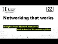 UEA and Norfolk Network: Unlocking the impact of business networking
