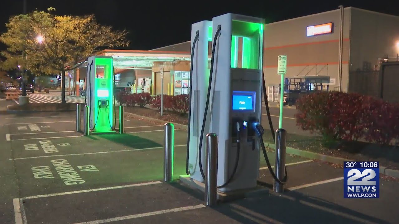 Massachusetts ranks third in the country for EV charging stations YouTube