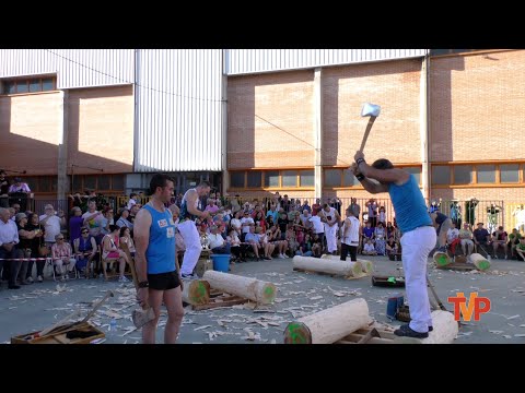 Corte de troncos por parejas - San Leonardo 2025