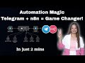 How to Automate Telegram with n8n — Easy & Fast! #n8n #telegrambot #n8ntutorial #automation #ai