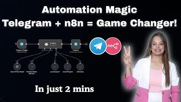 How to Automate Telegram with n8n — Easy & Fast! #n8n #telegrambot #n8ntutorial #automation #ai