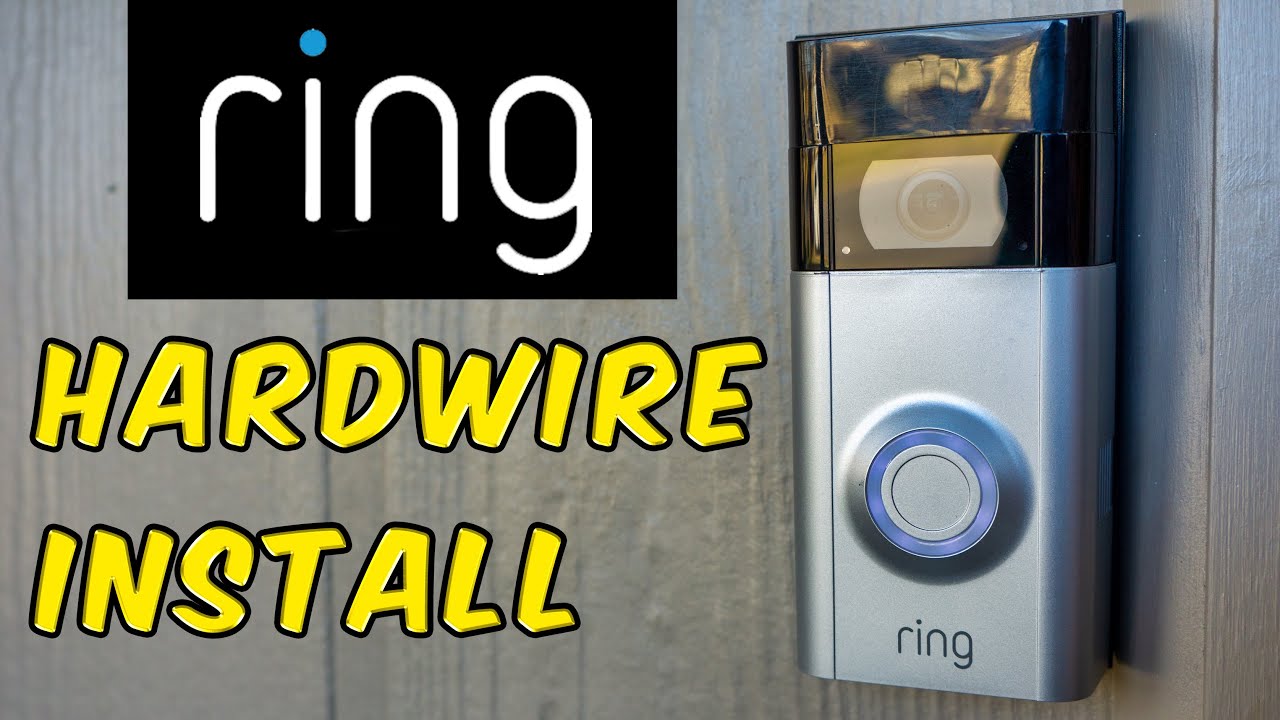How To Hardwire RING Video Doorbell 2 without an existing