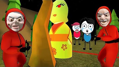 SQUID GAME CHAPTER 🙄🙄 Grandpa And Granny House Escape | I am Khaleel