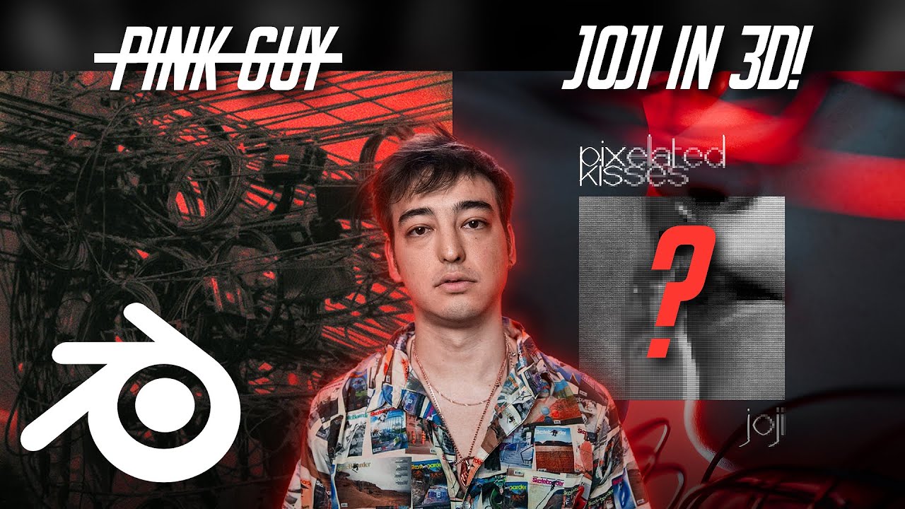 I Rebuilt a Viral Album Cover Completely in Blender 3D | 3D Album Cover Art Process Tutorial