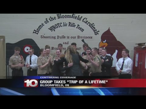 Bloomfield NJROTC returns from 'trip of a lifetime'