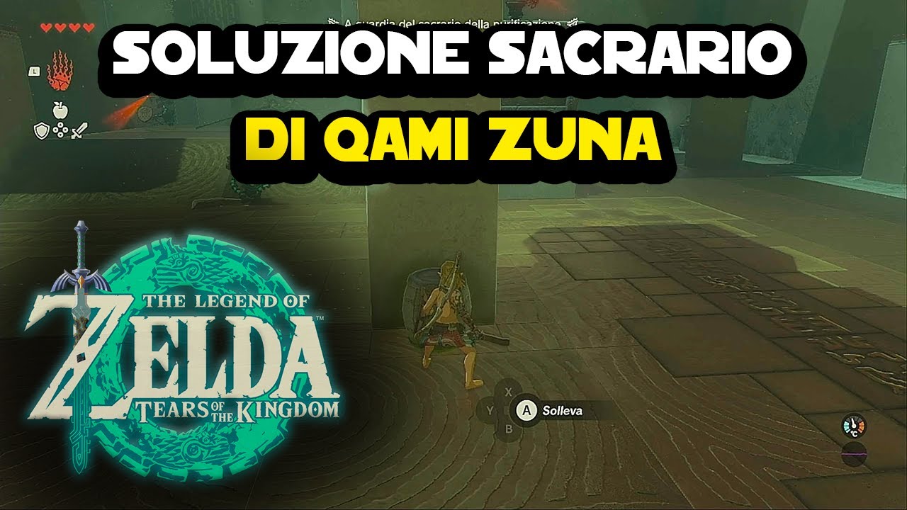 Soluzione Sacrario di Qami Zuna su The Legend of Zelda Tears of the