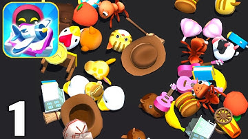 Tile Connect 3D - Find Puzzle - Gameplay Walkthrough Part 1 All Levels 1-12 (Android & iOS)