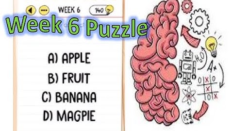 Week 6 Answer | Weekly Puzzle | Brain Test