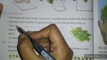 ECPS CLASS-1 SCIENCE CHAPTER 10 EXERCISES PART 3