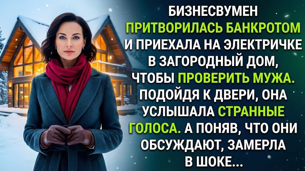 Бизнесвумен, притворившись банкротом, приехала на дачу, чтобы проверить мужа