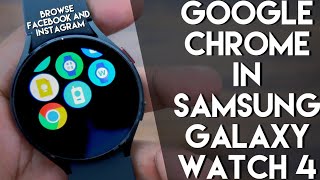 Install Google Chrome on your Samsung Galaxy Watch 4 to unlock a whole lot of features. screenshot 4