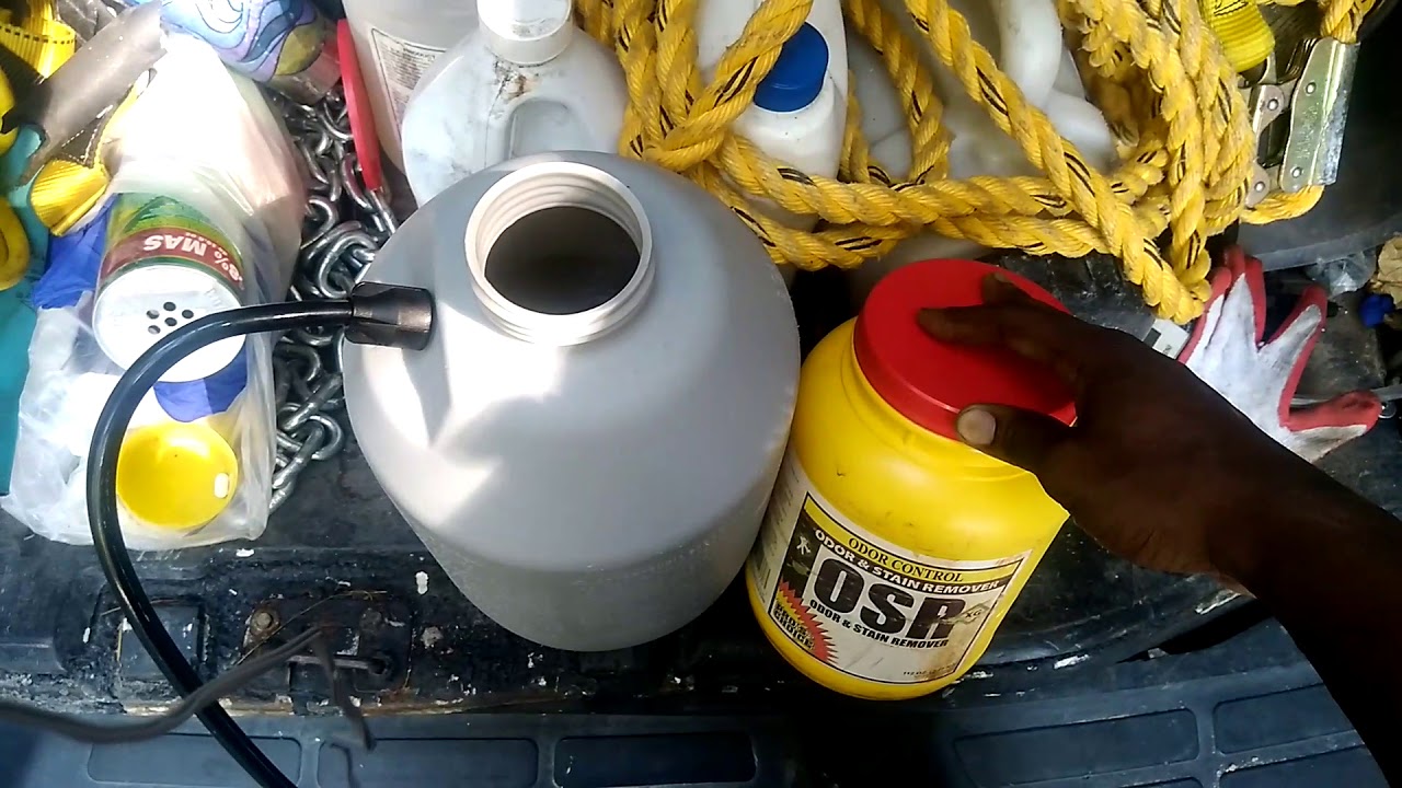 This Pre-spray mix WORKS on many Dye Spots - Pros Choice OSR