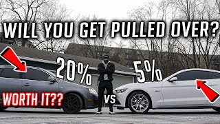 Is 5% Tint Worth Getting!? | 5% vs 20% Tint Review