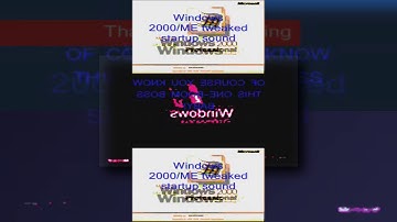 (REQUESTED) (YTPMV) Windows Startup Sounds tuned and tweaked! Scan V2