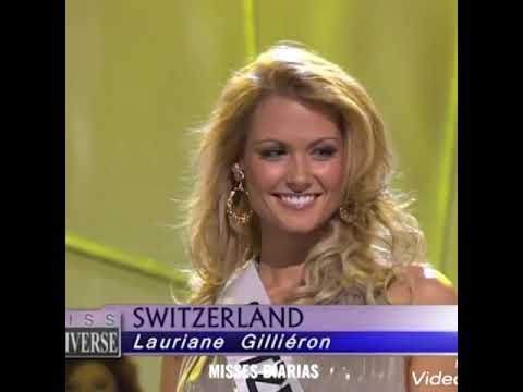 LAURIANE GILLIÉRON - Miss Switzerland in Miss Universe 2006  🇨🇭😍