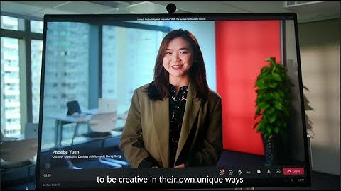 Connect and collaborate easily with Surface Hub 2S