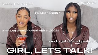 GIRL TALK! DONE ALLOWING THIS IN 2023 + STAYING WITH A CHEATER? + NEW BUSINESS &amp; MORE | CACHEAMONET