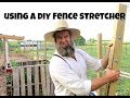 HOW TO PULL FENCE WITH A DIY FENCE PULLER
