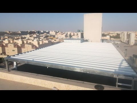 شرح مفصل تركيب سقف سندويش بنل خطوة بخطوة