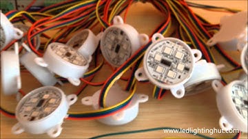 LEDLightingHut WS2801 Digital Addressable 6 LED RGB Modules