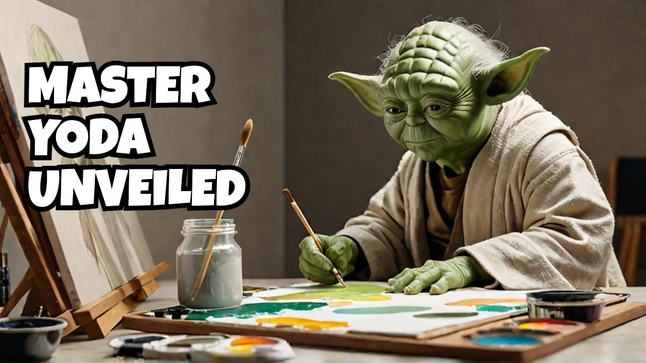 YODA FANS REJOICE! Painting Master Yoda While Sharing Top 10 Secrets