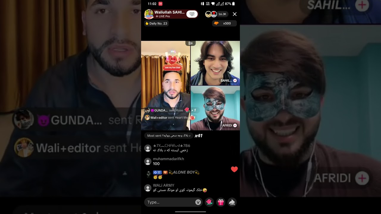 Waliullah today TikTok live video 17-10-25 #live #waliullahsahibzada 
