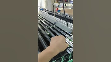 Magnetic drive automatic sliding door track system, can be opened by manual push 2cm #automaticdoor