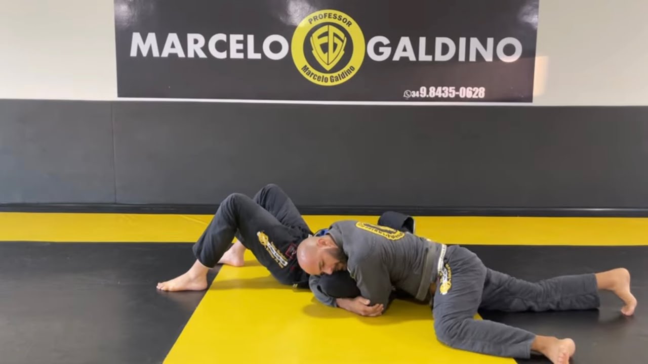 Esse vídeo ficou top. Dez finalizações Kimura e pegada de costas