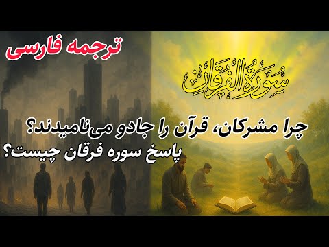 آیا قرآن واقعا فرقان است دلیل این نام چیست ترجمه فارسی سوره فرقان ساده روان و جذاب