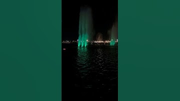 water laser show #trending #viralvideo #reels #waterfall #lasershow #entertainment #show #cafe