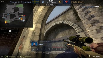 POV - f0rest (NiP)(27-13) vs FaZe / cbble / IEM Oakland 2017 Grand Final map1