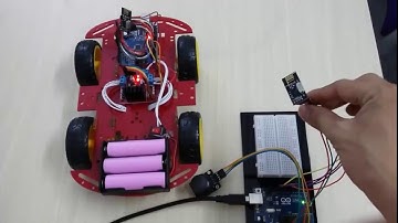 DA29: ĐIỀU KHIỂN XE ROBOT 4 BÁNH BẰNG SÓNG RF ( NRF24L01 ) SỬ DỤNG BOARD ARDUINO VÀ JOYSTICKS