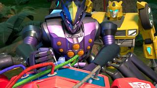 Airachnid Operates On Optimus Primes Brain E32 Transformers Cyberworld Full Episode