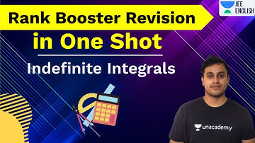 JEE: Indefinite Integrals | Rank Booster Revision | JEE English | JEE Math | Abhinav Jha