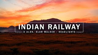 Information ๐ Indian Railways ร Headlights โก Alok & Alan Walker | Cinematic Railfan Edit ๐ฅ 4K Update