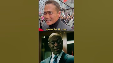 Keanu on the death of Lance Reddick #johnwick #keanureeves #lancreddick #shorts