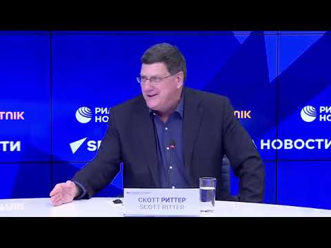 Большая Пресс-Конференция Скотта Риттера в Пресс-Центра 'Россия Сегодня' | 19.01.2024