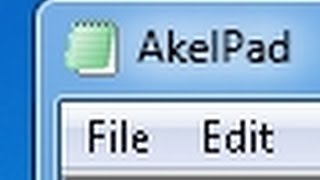 AkelPad tutorial