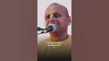 The TRUTH about Saying SORRY.