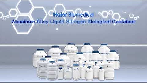 Haier Biomedical Aluminum Alloy Liquid Nitrogen Biological Container