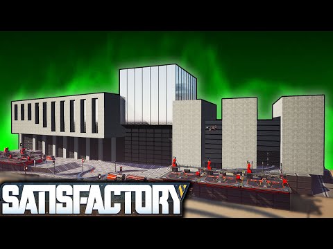 I COMPLETELY Redesigned our Nuclear Power Plant for Satisfactory Update 5