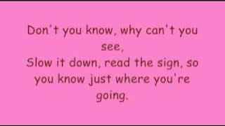 Spice Girls - Stop (Lyrics)