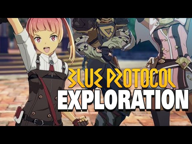 Blue Protocol brings an anime world to life