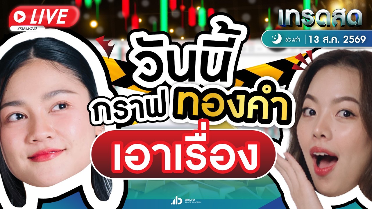 มุมมองการเทรด 13 สิงหาคม 2569