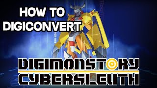 Digimon Story: Cyber Sleuth - How to DigiConvert