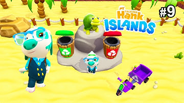 My Talking Hank : Islands Gameplay Walkthrough Part 9 - Full Screen (Android/iOS)